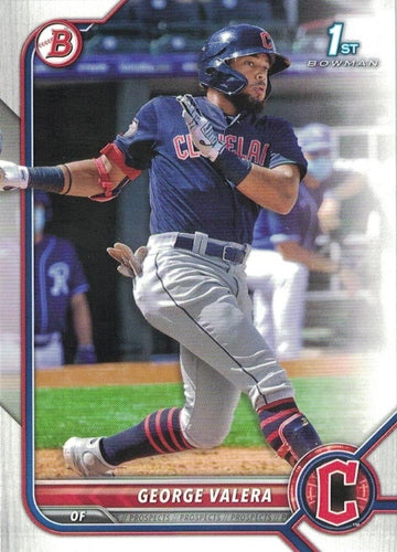 #BP-22 George Valera - Cleveland Guardians - 2022 Bowman - Prospects Baseball