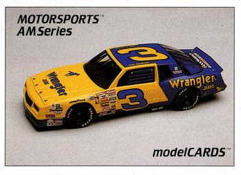 #22 Dale Earnhardt's car - Richard Childress Racing - 1992 Motorsports Modelcards AM Series Racing