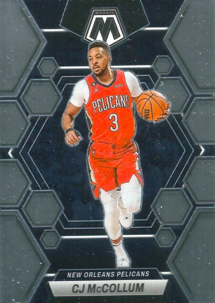 #22 CJ McCollum - New Orleans Pelicans - 2022-23 Panini Mosaic Basketball