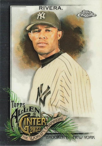 #22 Mariano Rivera - New York Yankees - 2022 Topps Allen & Ginter Chrome Baseball