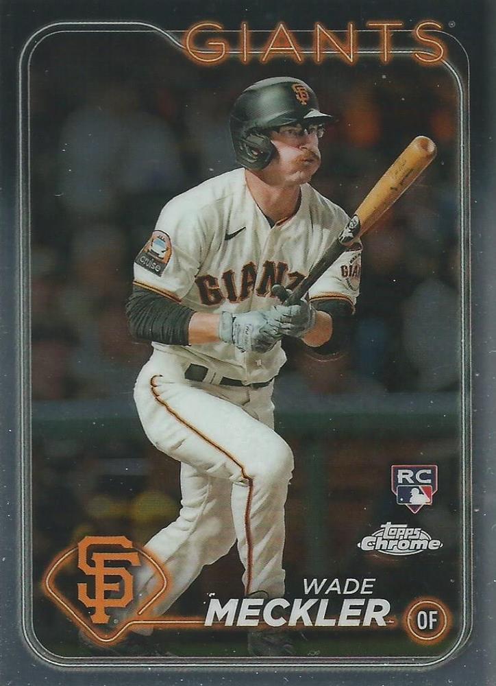 #22 Wade Meckler - San Francisco Giants - 2024 Topps Chrome Baseball