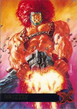 #22 Grizzly - 1995 Fleer Ultra X-Men