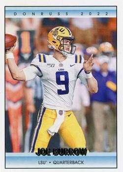 #22 Joe Burrow - LSU Tigers - 2022 Panini Chronicles Draft Picks - Donruss Retro Football