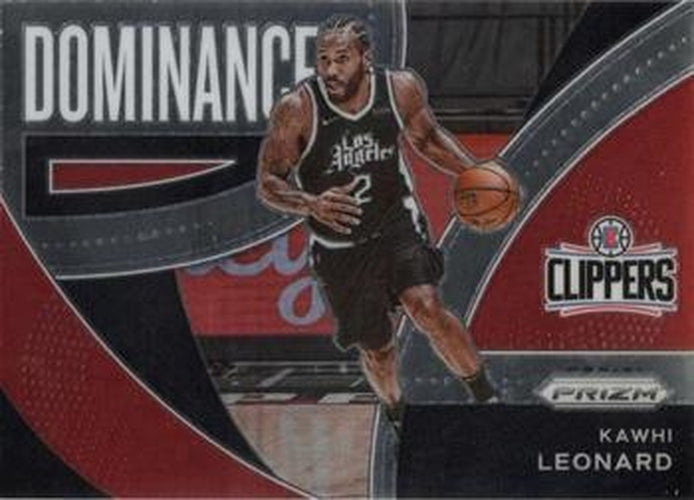 #22 Kawhi Leonard - Los Angeles Clippers - 2021-22 Panini Prizm - Dominance Basketball