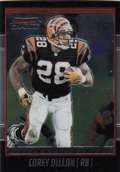 #22 Corey Dillon - Cincinnati Bengals - 2001 Bowman Chrome Football