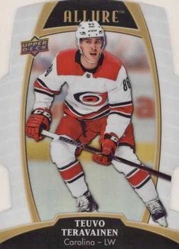 #22 Teuvo Teravainen - Carolina Hurricanes - 2019-20 Upper Deck Allure - White Rainbow Hockey