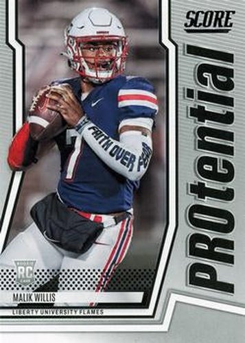 #P-MW Malik Willis - Liberty Flames - 2022 Score - PROtential Football