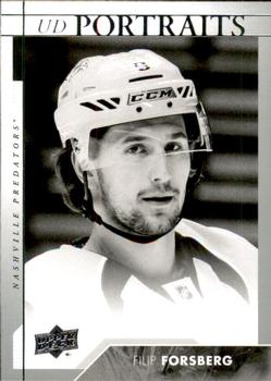 #P-22 Filip Forsberg - Nashville Predators - 2017-18 Upper Deck - UD Portraits Hockey