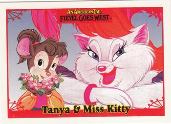 #22 Tanya & Miss Kitty - 1991 Impel An American Tail: Fievel Goes West