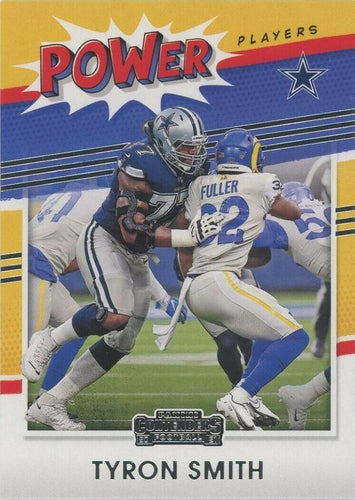#PP-TSM Tyron Smith - Dallas Cowboys - 2021 Panini Contenders - Power Players Football