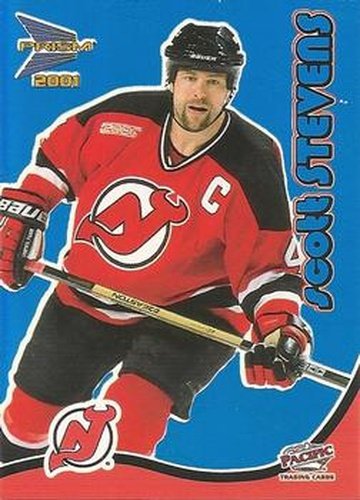 #22 Scott Stevens - New Jersey Devils - 2000-01 Pacific Prism McDonald's - Blue Hockey