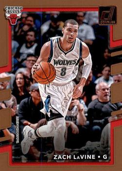 #22 Zach LaVine - Chicago Bulls - 2017-18 Donruss Basketball