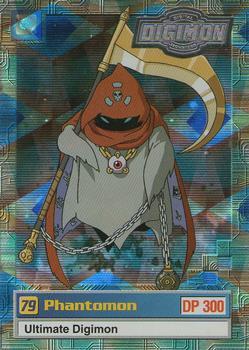 #22of32 79 Phantomon - 2000 Upper Deck Digimon Series 2 - Silver Foil