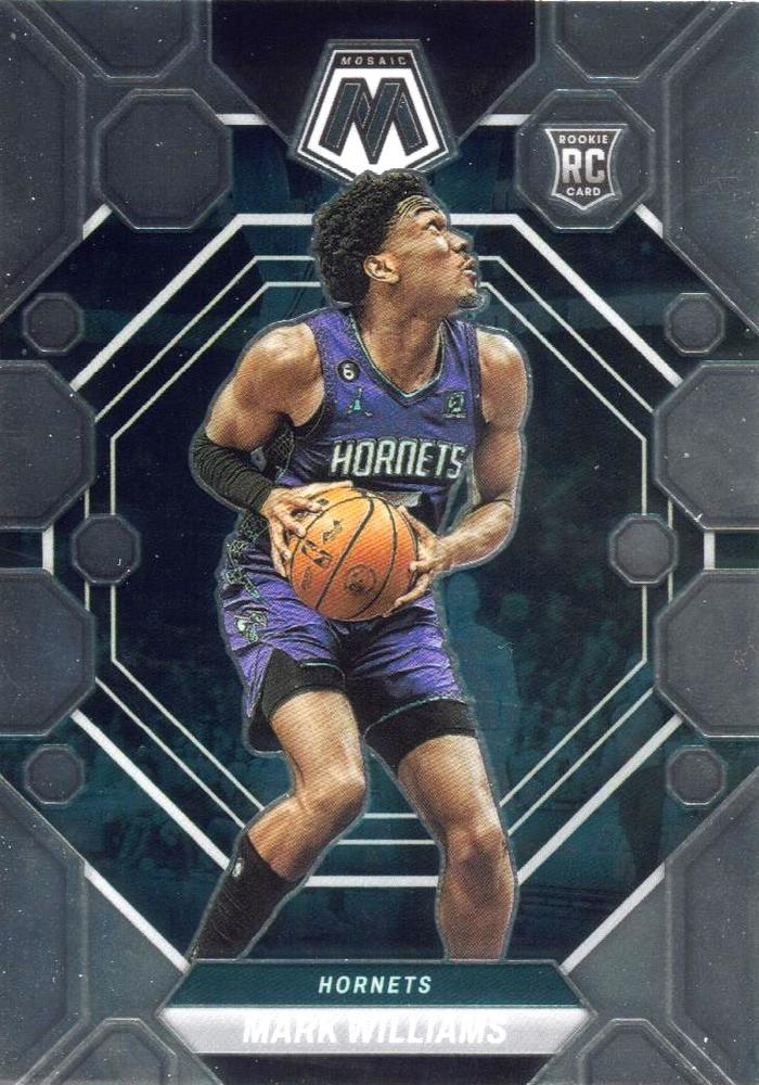 #230 Mark Williams - Charlotte Hornets - 2022-23 Panini Mosaic Basketball