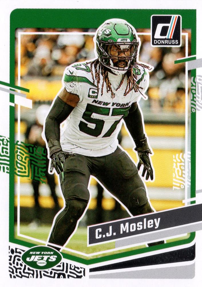 #230 C.J. Mosley - New York Jets - 2023 Donruss Football