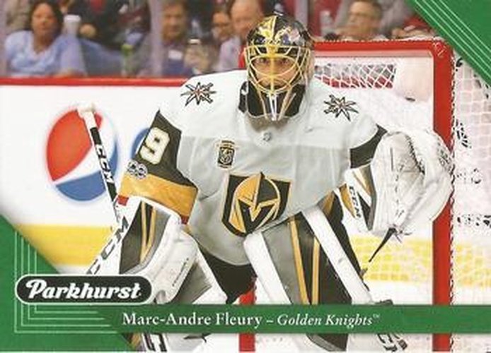 #230 Marc-Andre Fleury - Vegas Golden Knights - 2017-18 Parkhurst Hockey