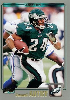 #230 Darnell Autry - Philadelphia Eagles - 2001 Topps Football