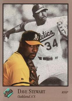 #230 Dave Stewart - Oakland Athletics - 1992 Studio Baseball