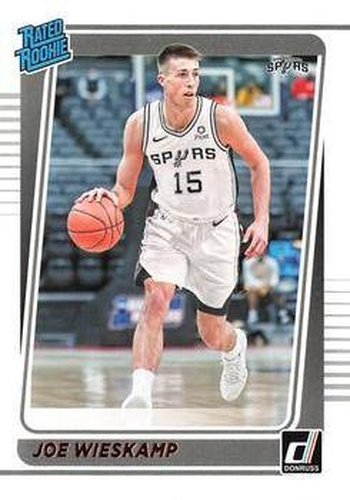 #230 Joe Wieskamp - San Antonio Spurs - 2021-22 Donruss Basketball