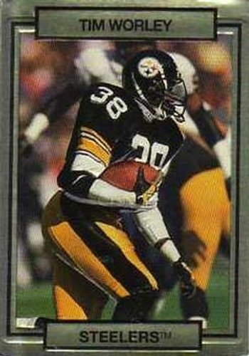 #230 Tim Worley - Pittsburgh Steelers - 1990 Action Packed Football