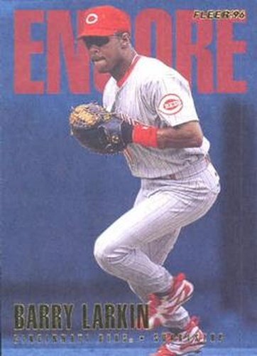 #U230 Barry Larkin - Cincinnati Reds - 1996 Fleer Update Baseball
