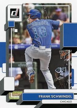 #230 Frank Schwindel - Chicago Cubs - 2022 Donruss Baseball