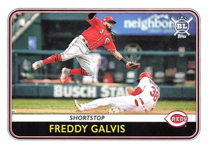 #231 Freddy Galvis - Cincinnati Reds - 2020 Topps Big League Baseball