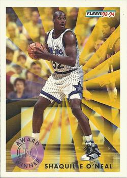 #231 Shaquille O'Neal - Orlando Magic - 1993-94 Fleer Basketball