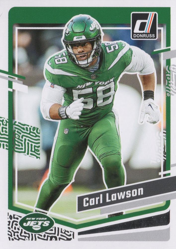 #231 Carl Lawson - New York Jets - 2023 Donruss Football