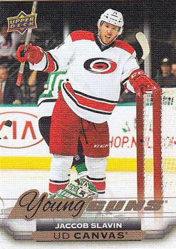 #C231 Jaccob Slavin - Carolina Hurricanes - 2015-16 Upper Deck - UD Canvas Hockey