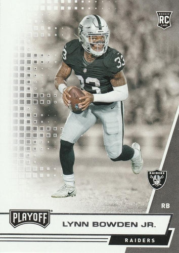 #231 Lynn Bowden Jr. - Las Vegas Raiders - 2020 Panini Playoff Football