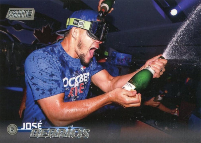 #231 José Berríos - Toronto Blue Jays - 2023 Stadium Club Baseball