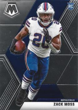 #231 Zack Moss - Buffalo Bills - 2020 Panini Mosaic Football