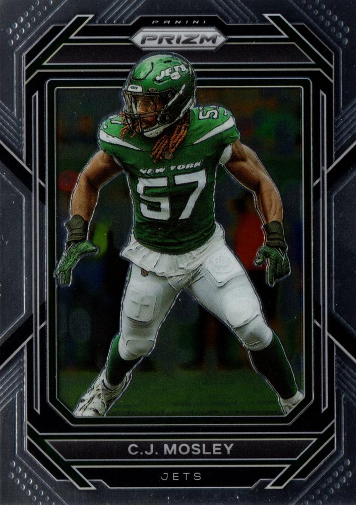 #231 C.J. Mosley - New York Jets - 2022 Panini Prizm Football