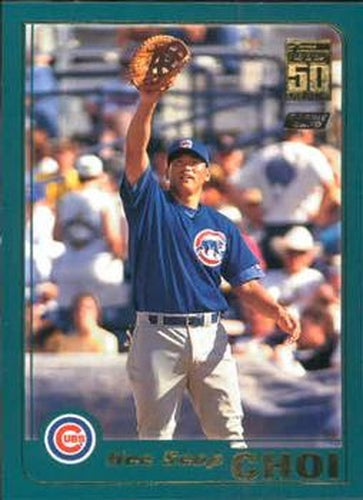 #T231 Hee Seop Choi - Chicago Cubs - 2001 Topps Traded & Rookies Baseball
