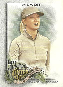 #231 Michelle Wie West - 2022 Topps Allen & Ginter Baseball