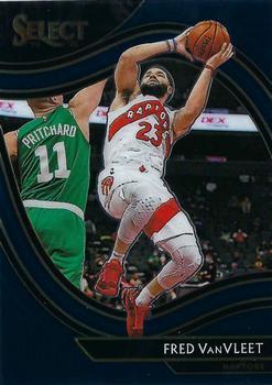 #231 Fred VanVleet - Toronto Raptors - 2020-21 Panini Select - Blue Basketball