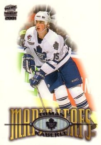 #231 Tomas Kaberle - Toronto Maple Leafs - 2000-01 Pacific Paramount Hockey