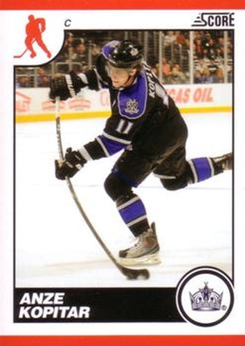 #231 Anze Kopitar - Los Angeles Kings - 2010-11 Score Hockey
