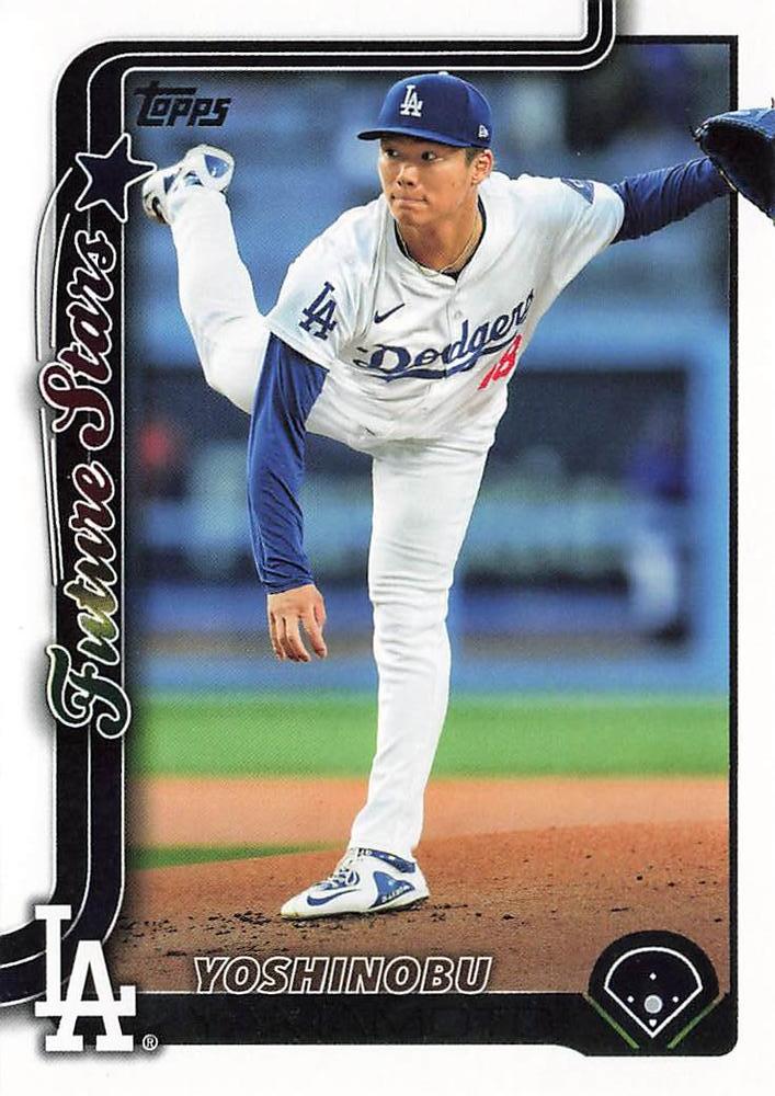 #231 Yoshinobu Yamamoto - Los Angeles Dodgers - 2025 Topps Baseball