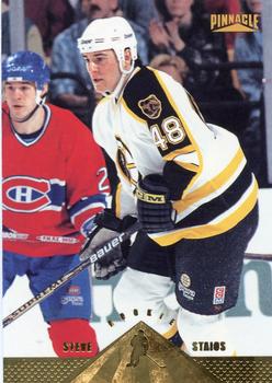 #231 Steve Staios - Boston Bruins - 1996-97 Pinnacle Hockey