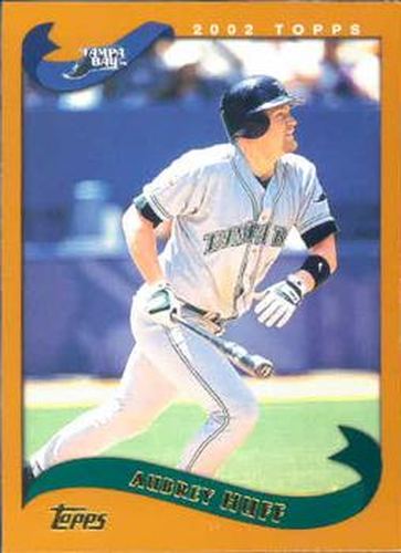 #232 Aubrey Huff - Tampa Bay Devil Rays - 2002 Topps Baseball