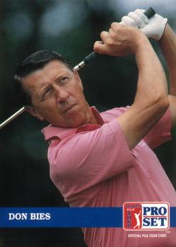 #232 Don Bies - 1992 Pro Set PGA Tour Golf