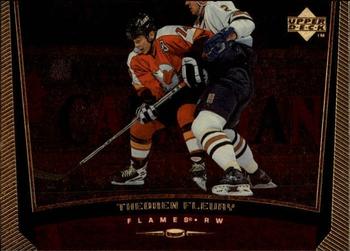 #232 Theoren Fleury - Calgary Flames - 1998-99 Upper Deck Gold Reserve Hockey