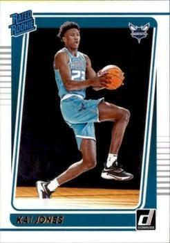 #232 Kai Jones - Charlotte Hornets - 2021-22 Donruss Basketball