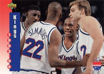 #232 Sacramento Kings - Sacramento Kings - 1993-94 Upper Deck Basketball