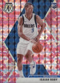 #232 Isaiah Roby - Dallas Mavericks - 2019-20 Panini Mosaic - Camo Pink Basketball