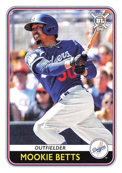 #233 Mookie Betts - Los Angeles Dodgers - 2020 Topps Big League Baseball