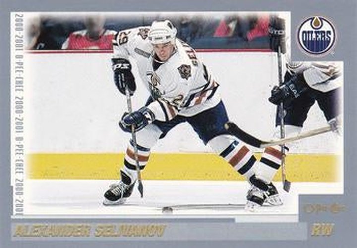 #233 Alexander Selivanov - Edmonton Oilers - 2000-01 O-Pee-Chee Hockey