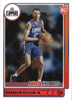 #233 Brandon Boston Jr. - Los Angeles Clippers - 2021-22 Hoops Winter Basketball